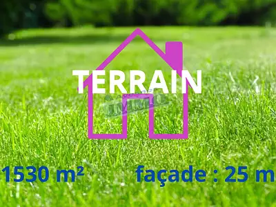 Terrain, 1 530 m²