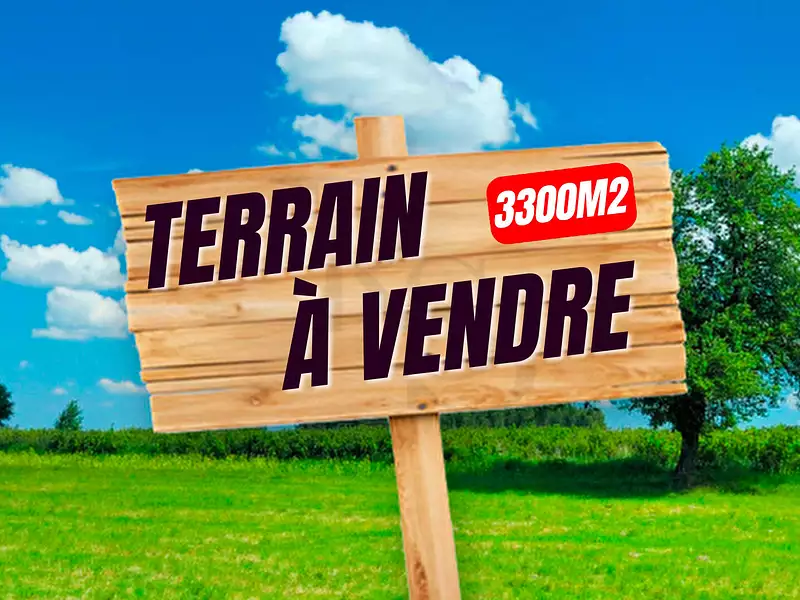 Terrain, 3 300 m²