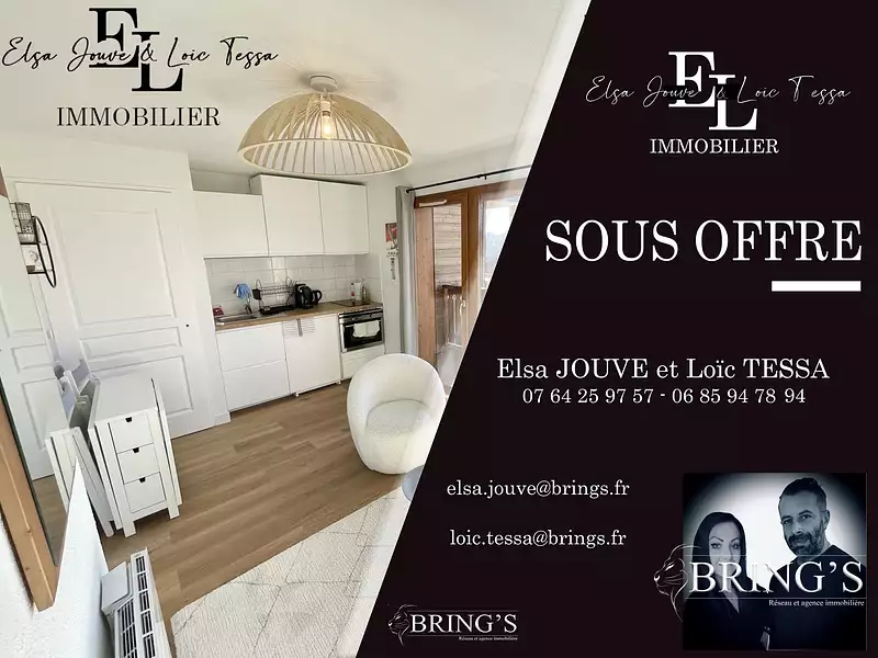 Appartement, 22,25 m²