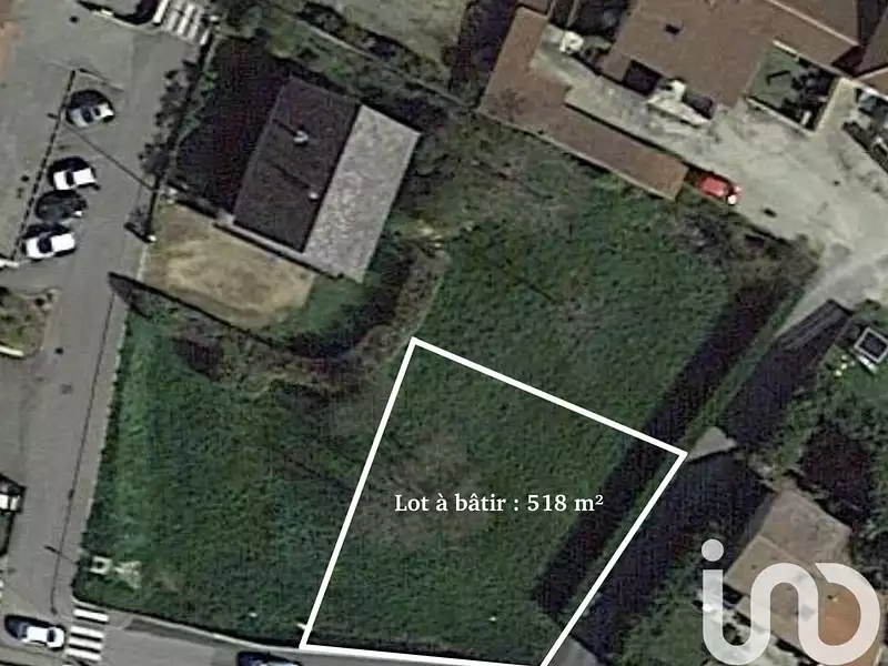 Terrain, 518 m²