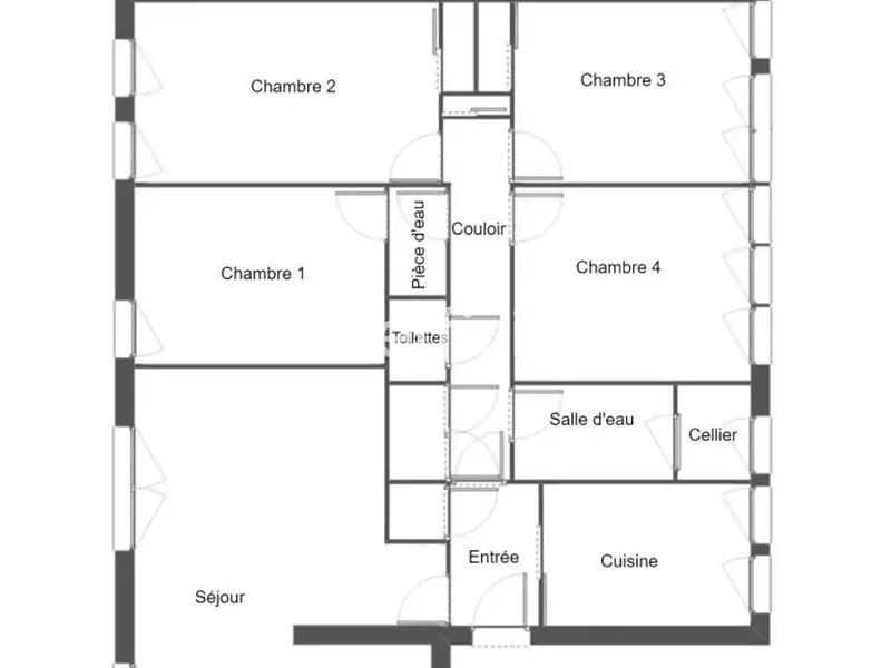 Appartement, 100 m²