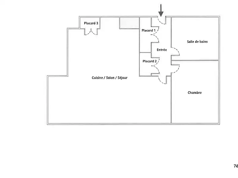 Appartement, 41,76 m²