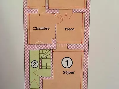 Appartement, 37 m²