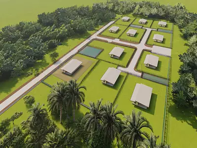 Terrain, 930 m²