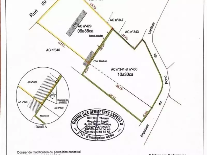Terrain, 1 030 m²