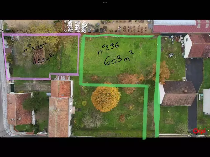 Terrain, 603 m²