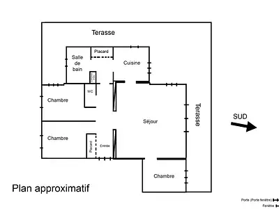 Appartement, 76 m²