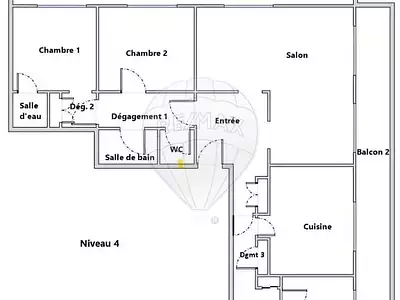 Appartement, 120 m²