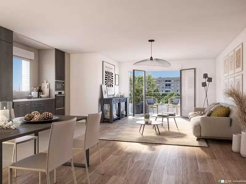 Appartement, 91,6 m²