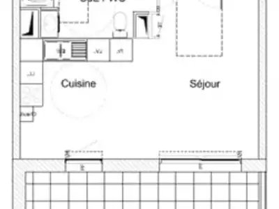 Appartement, 30 m²