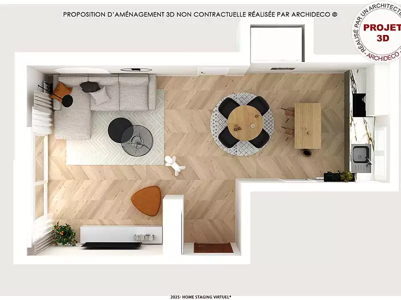Appartement, 67,36 m²