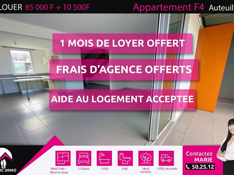 Appartement, 86 m²