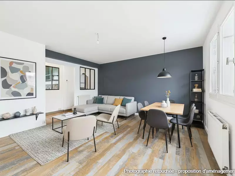 Appartement, 61,85 m²