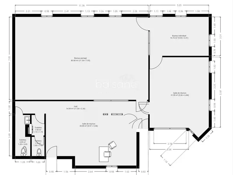Divers, 170 m²