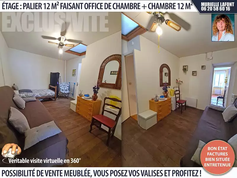 Maison, 53,5 m²