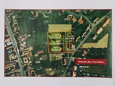 Terrain, 1 019 m²