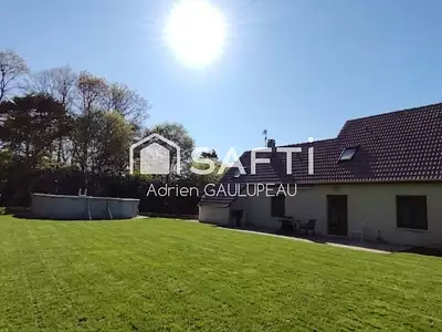 273 000 € 2 294 €/m² Maison • 119 m² • 5 pièces • 3 chambres • Ter. 1 377 m² La Boissière-Ecole (78125)
