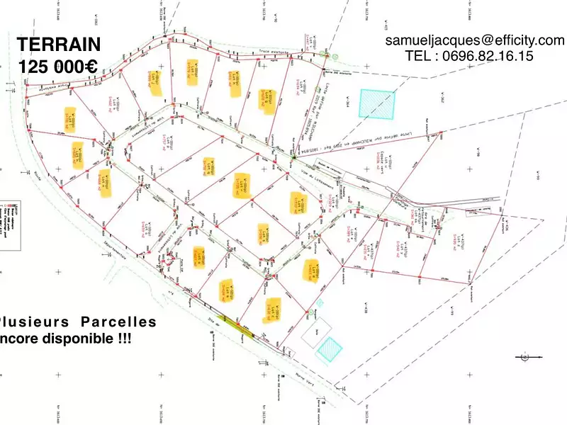 Terrain, 630 m²