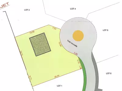 Terrain, 708 m²
