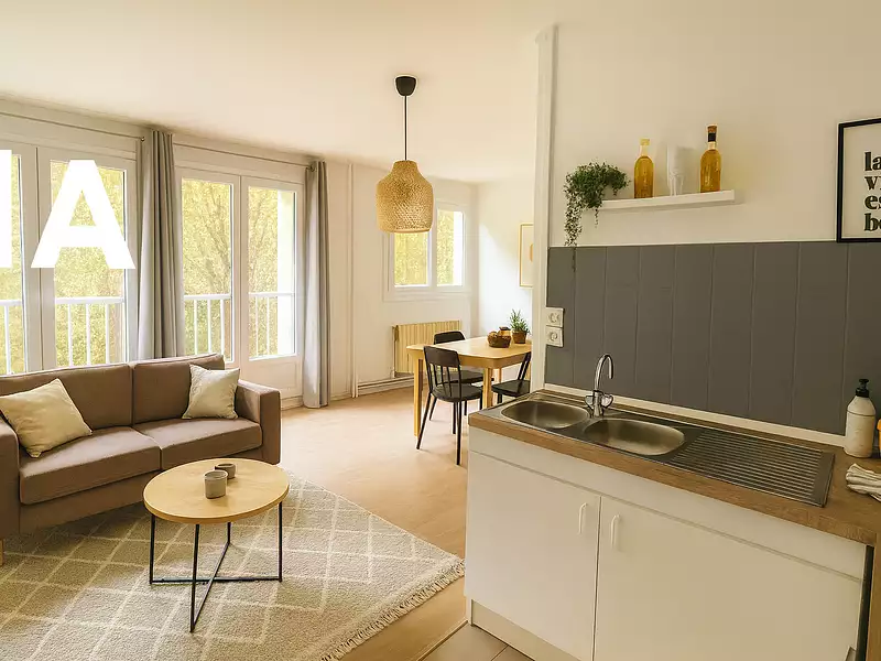 Appartement, 46,43 m²