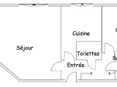 Appartement, 49 m²