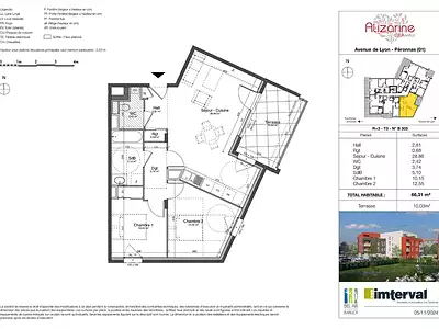 Appartement, 78,18 m²
