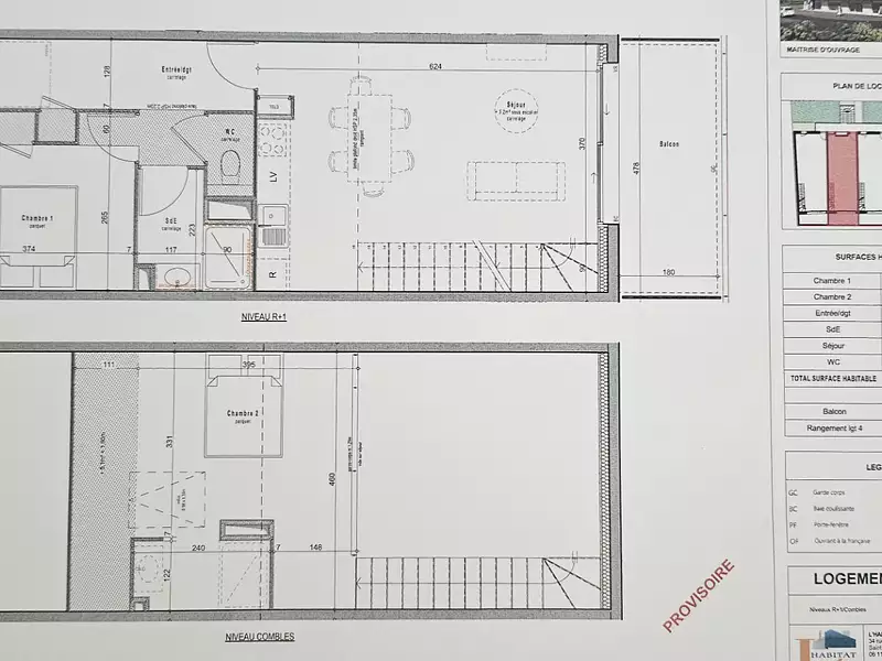 Appartement, 67,6 m²
