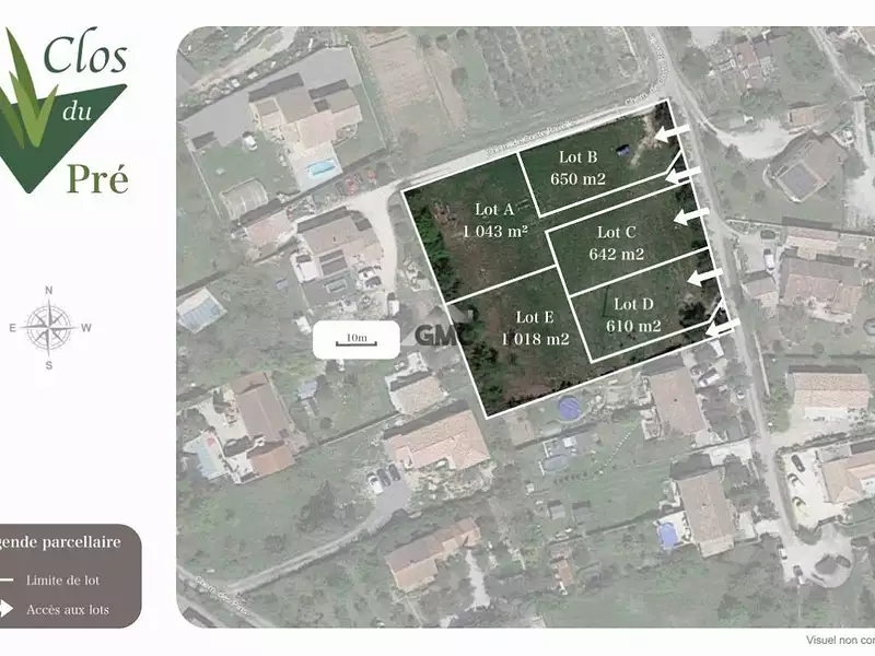 Terrain, 1 018 m²