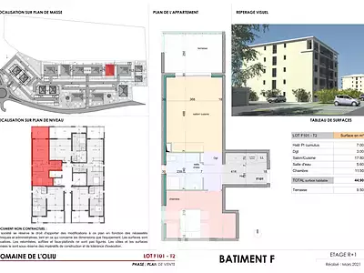 Appartement, 44,9 m²