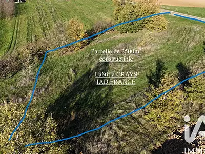 Terrain, 2 500 m²