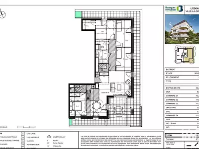Appartement, 108 m²