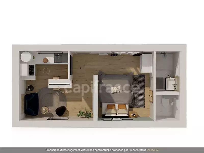 Maison, 27 m²