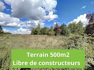 Terrain, 500 m²