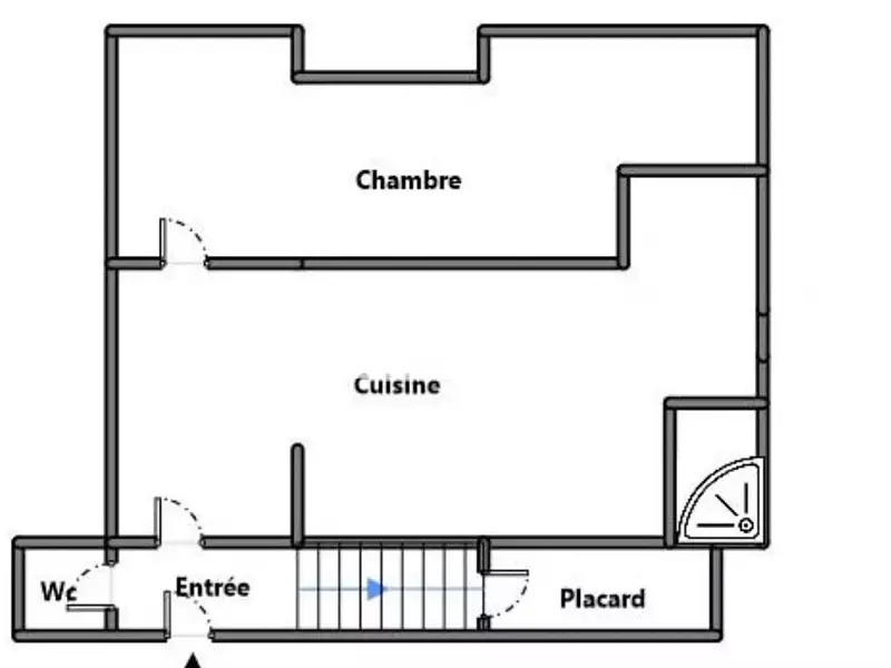 Appartement, 20 m²