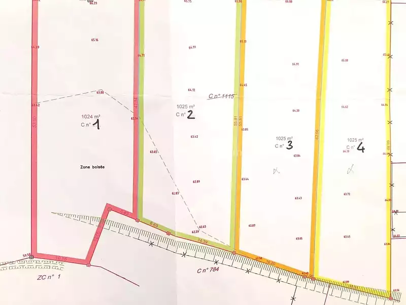 Terrain, 1 025 m²