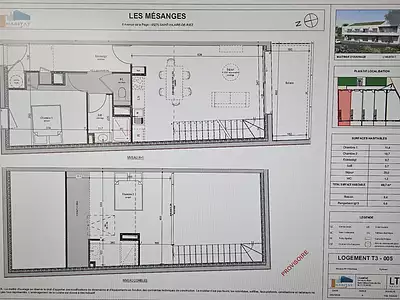 Appartement, 69,7 m²