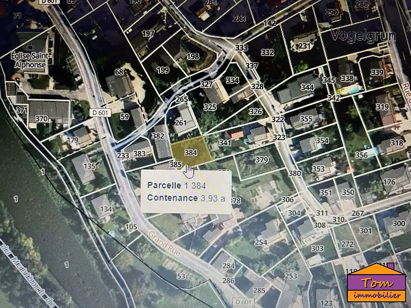 Terrain, 713 m²