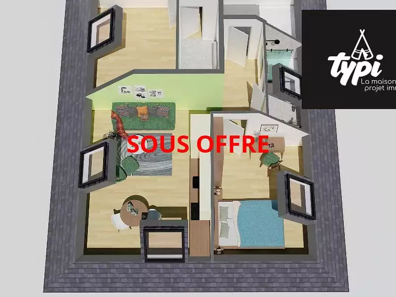 Appartement, 30,35 m²