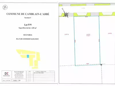 Terrain, 632 m²