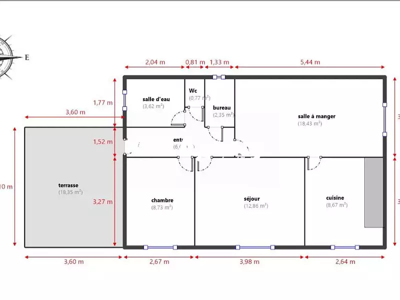 Maison, 155 m²