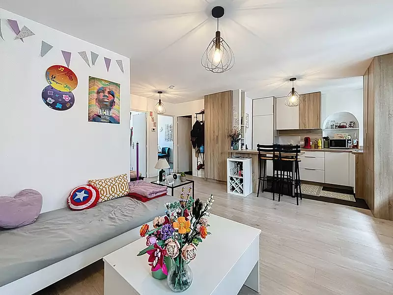 Appartement, 54,6 m²