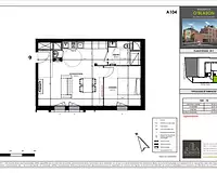 Appartement, 42,89 m²