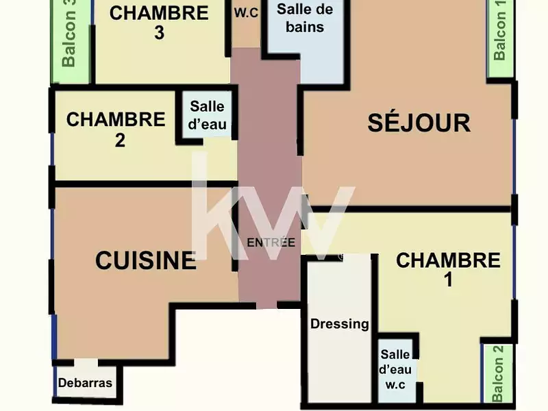 Appartement, 138 m²