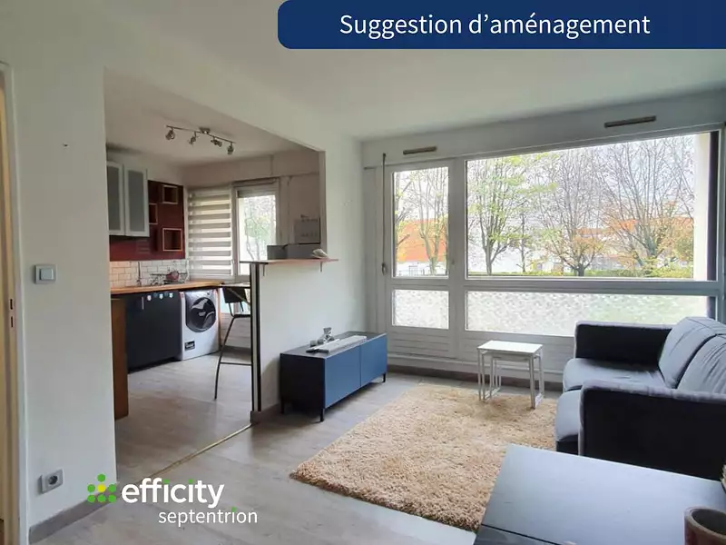 Appartement, 33 m²