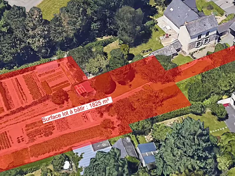 Terrain, 1 825 m²