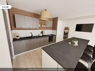 Appartement, 55 m²