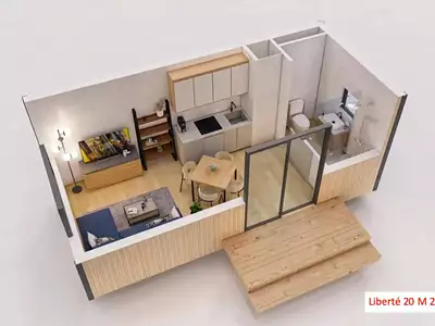 Maison, 15 m²