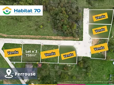 Terrain, 738 m²
