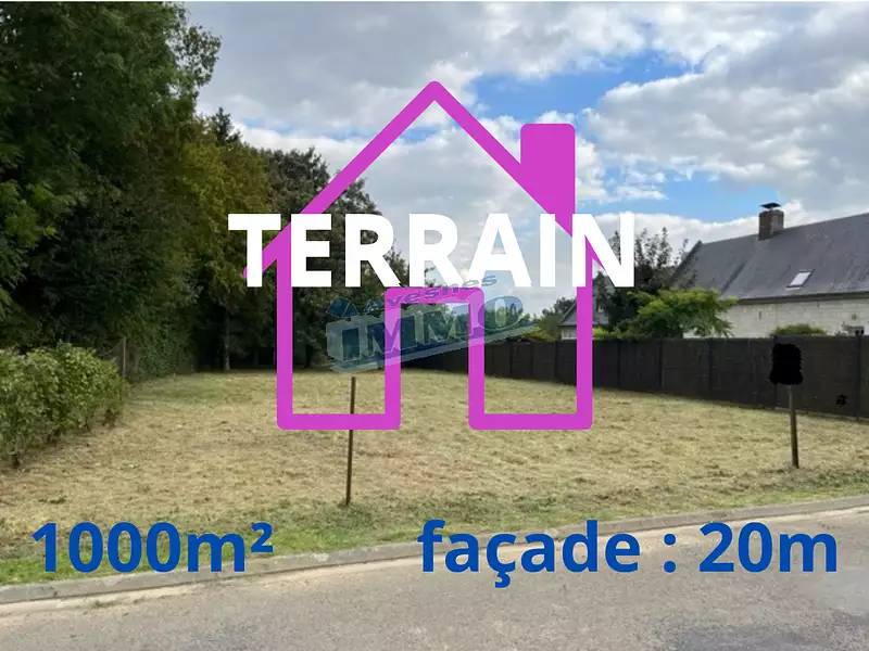 Terrain, 1 000 m²