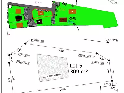 Terrain, 309 m²